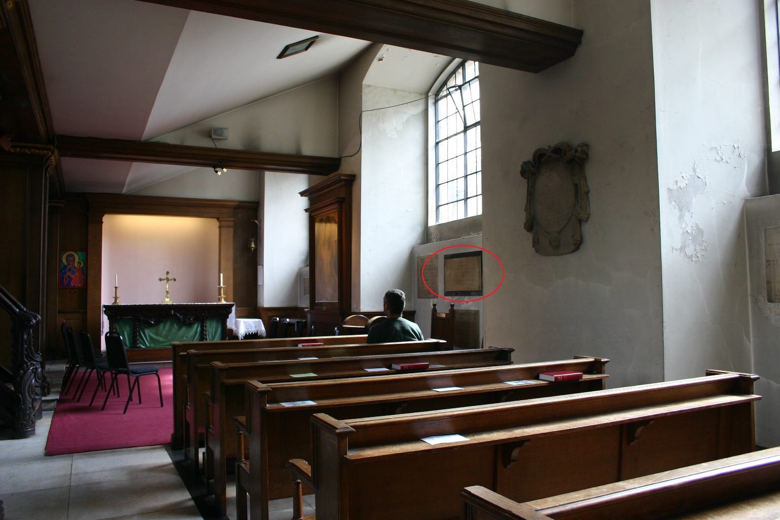 William Hunter S Funeral Tablet